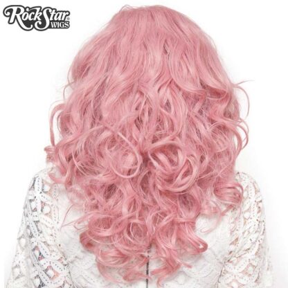 Lace Front 22" Cosplay - Milkshake Pink Mix 00250 Back Angle