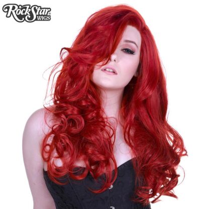 Lace Front Peek-A-Boo - Henna Red 00535 Front