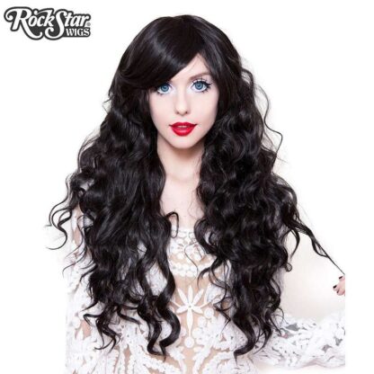 Classic Wavy Lolita Collection - Gypsy Kiss (Black) 00608 Front