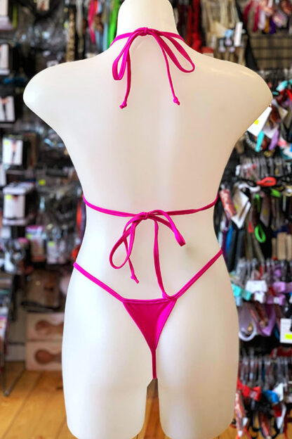 Bikini Set- Hot Pink - back