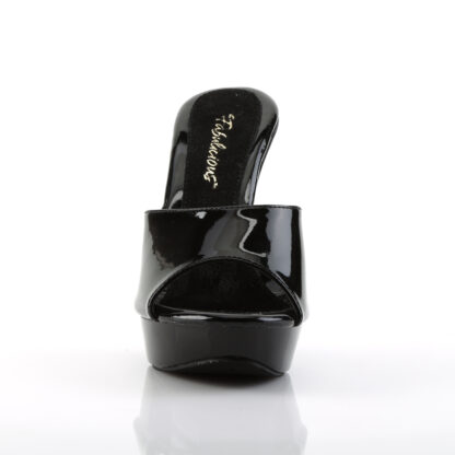 Fabulicious 5" Cocktail 501 Slip On - Black Top and Platform Front