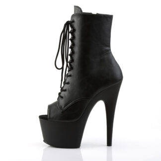 Pleaser 7" Adore 1021 Ankle Boot Matte Black Left Angle