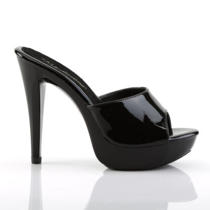 Fabulicious 5" Cocktail 501 Slip On - Black Top and Platform Right