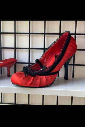Ellie 406 Doll Red Pump - Size 6 Only