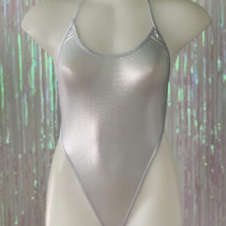 T Back Bodysuit - Metallic Mesh - Comes in 2 Colours