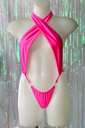 Siren Doll Skimpy Sexy Bodysuit - Neon - Comes in 4 Colours
