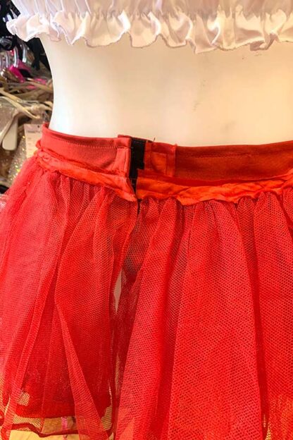 Siren Doll Original Tutu Petticoat Skirt Red hock