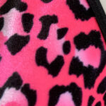 Hot Pink Leopard Velvet