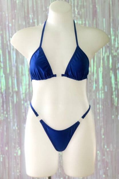 Siren Doll Small Cup Bikini Set - Blue
