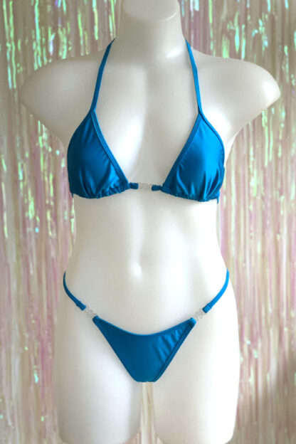 Siren Doll Small Cup Bikini Set - Turquoise