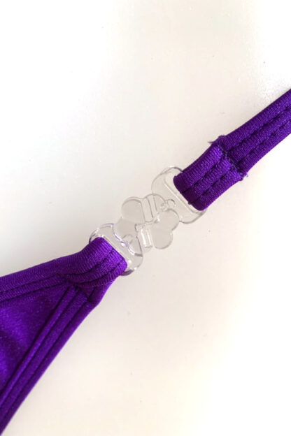 Siren Doll Small Cup Bikini Set - Purple - Clip