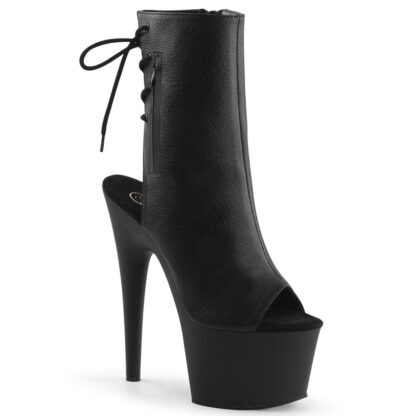 Pleaser 7" Adore 1018 Ankle Boot with Matte Black
