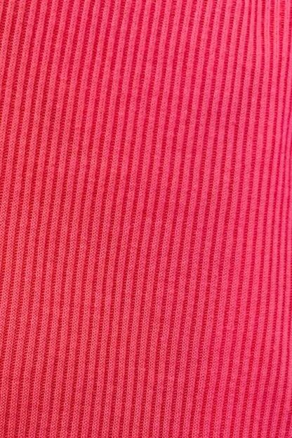 Cotton Like Bodysuit Neon Pink Close