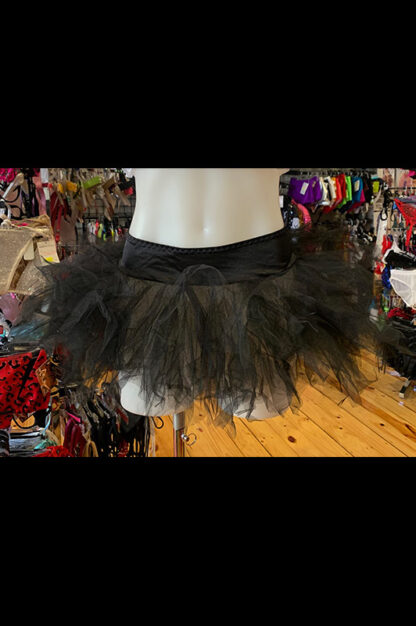 Tulle Tutu Skirt - Black Front